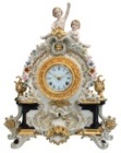 старинный предмет интерьера антикварные часы царские